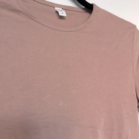 KOTN essential short sleeve crew t-shirt - dusty rose - Picture 2 of 7